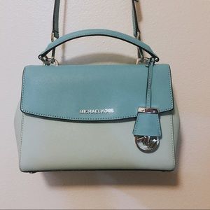 MichaelKors Ava Small Top Handle Satchel